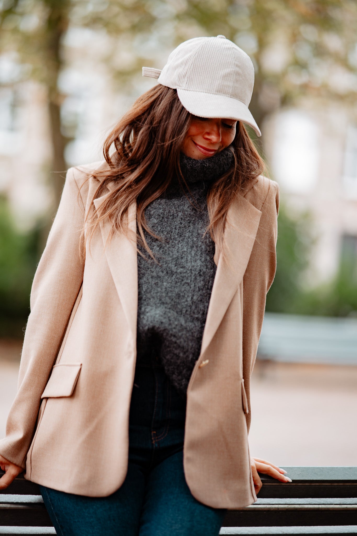 Casquette Flora (velours)